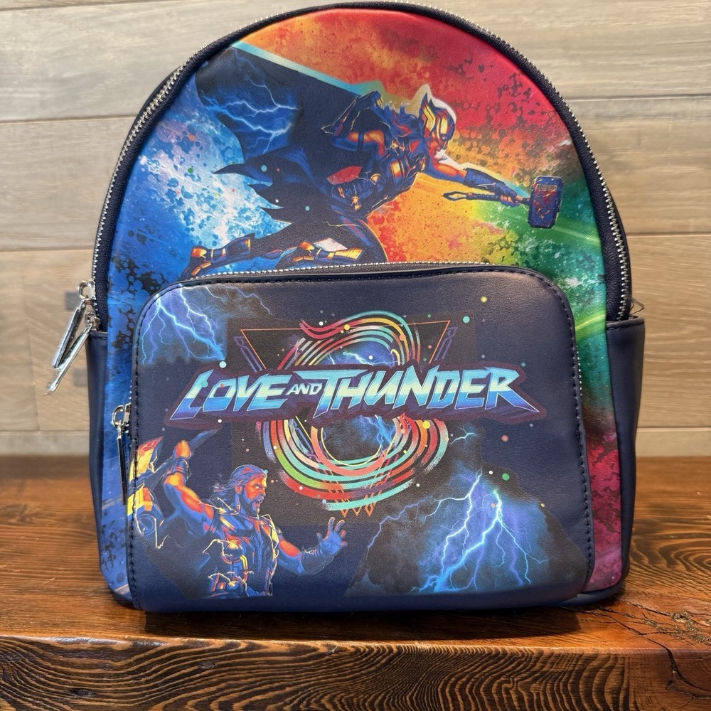 Marvel Thor Love and‎ Thunder Mini Backpack Danielle Nicole NWT